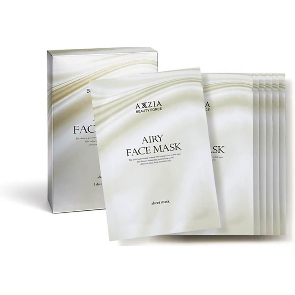 Маски для обличчя AXXZIA Beauty Force Airy Face Mask, 7 шт.