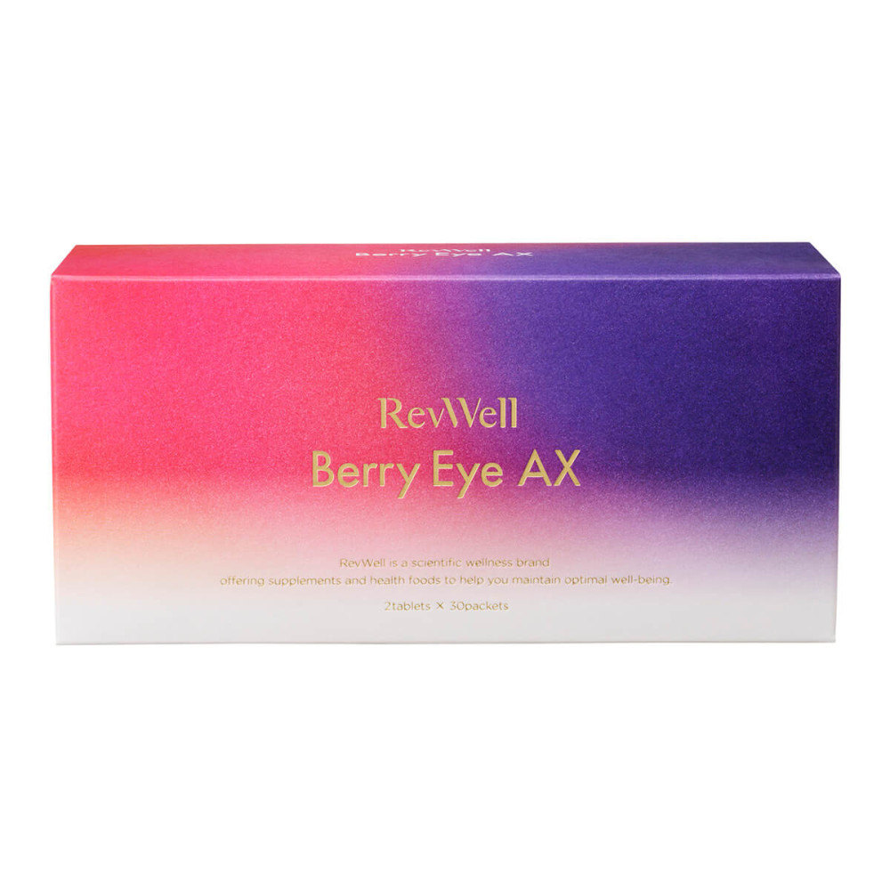 Комплекс для зору та захисту очей AXXZIA RevWell Berry Eye AX, на 30 днів