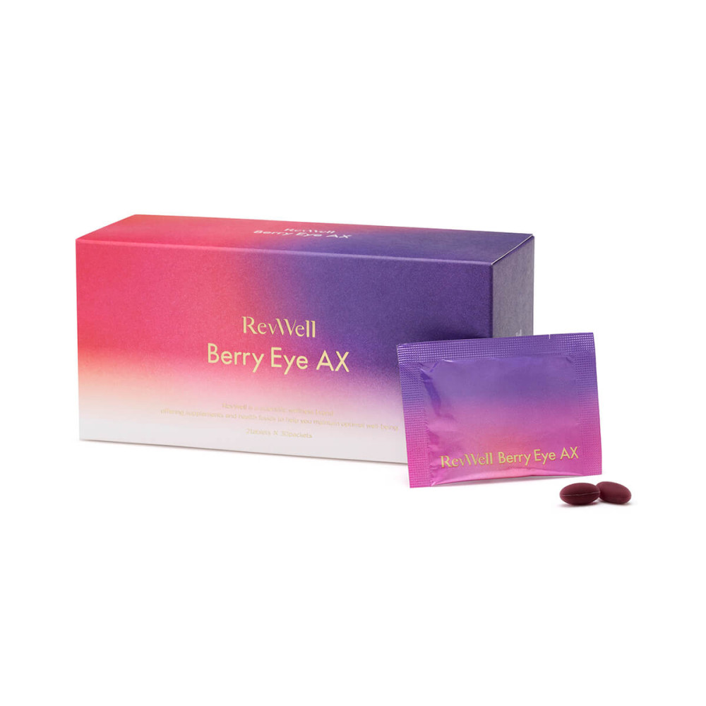 Комплекс для зору та захисту очей AXXZIA RevWell Berry Eye AX, на 30 днів