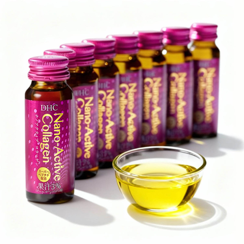 Питьевой коллаген DHC Nano-Active Collagen в шотах, 10 шт. х 50 ml.