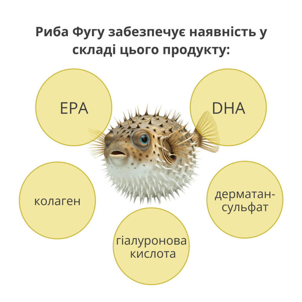 Колаген з риби фугу з перловою пудрою GINZA TOMATO Puffer Fish Beauty Collagen