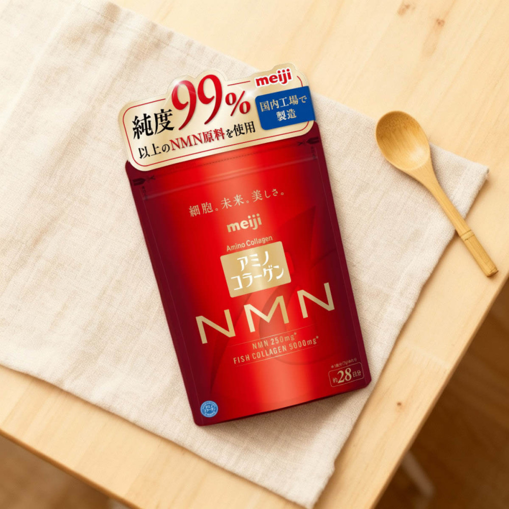 Рибний колаген Meiji Amino Collagen NMN, 28 днів.
