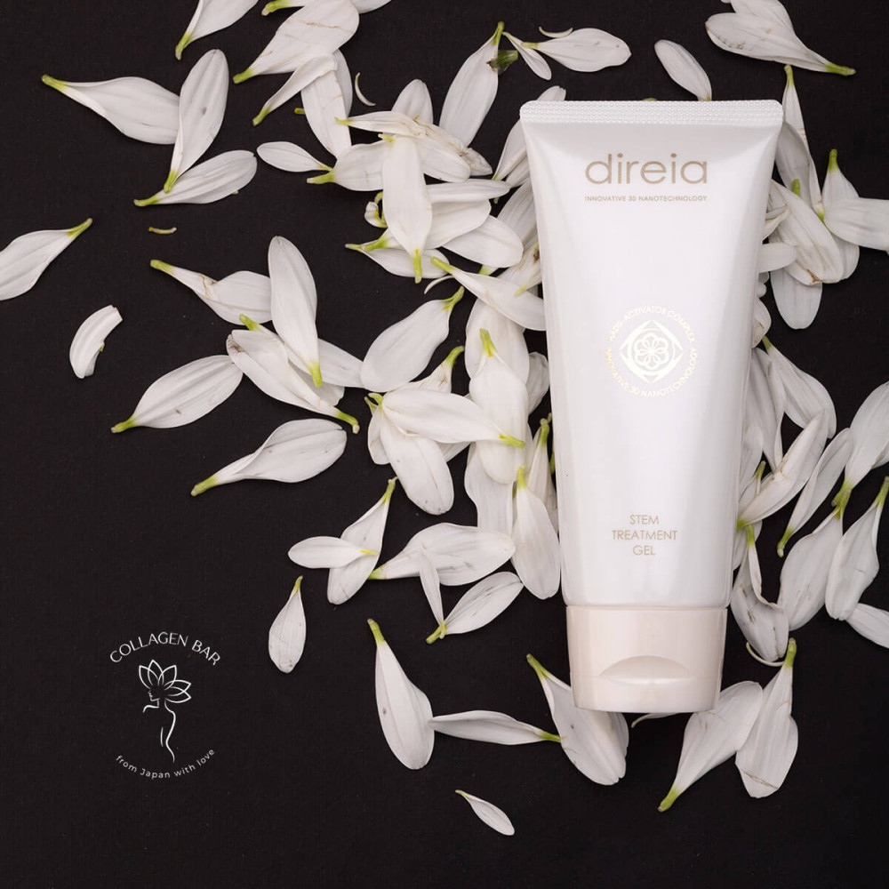 Гель-провідник для обличчя і тіла під апарати з функцією EMS DIREIA Stem Treatment Gel, 100 грам