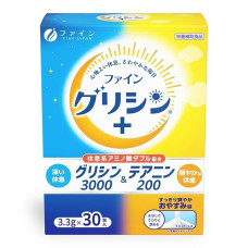 Гліцин і теанін FINE Japan Glycine 3000 & Theanine 200