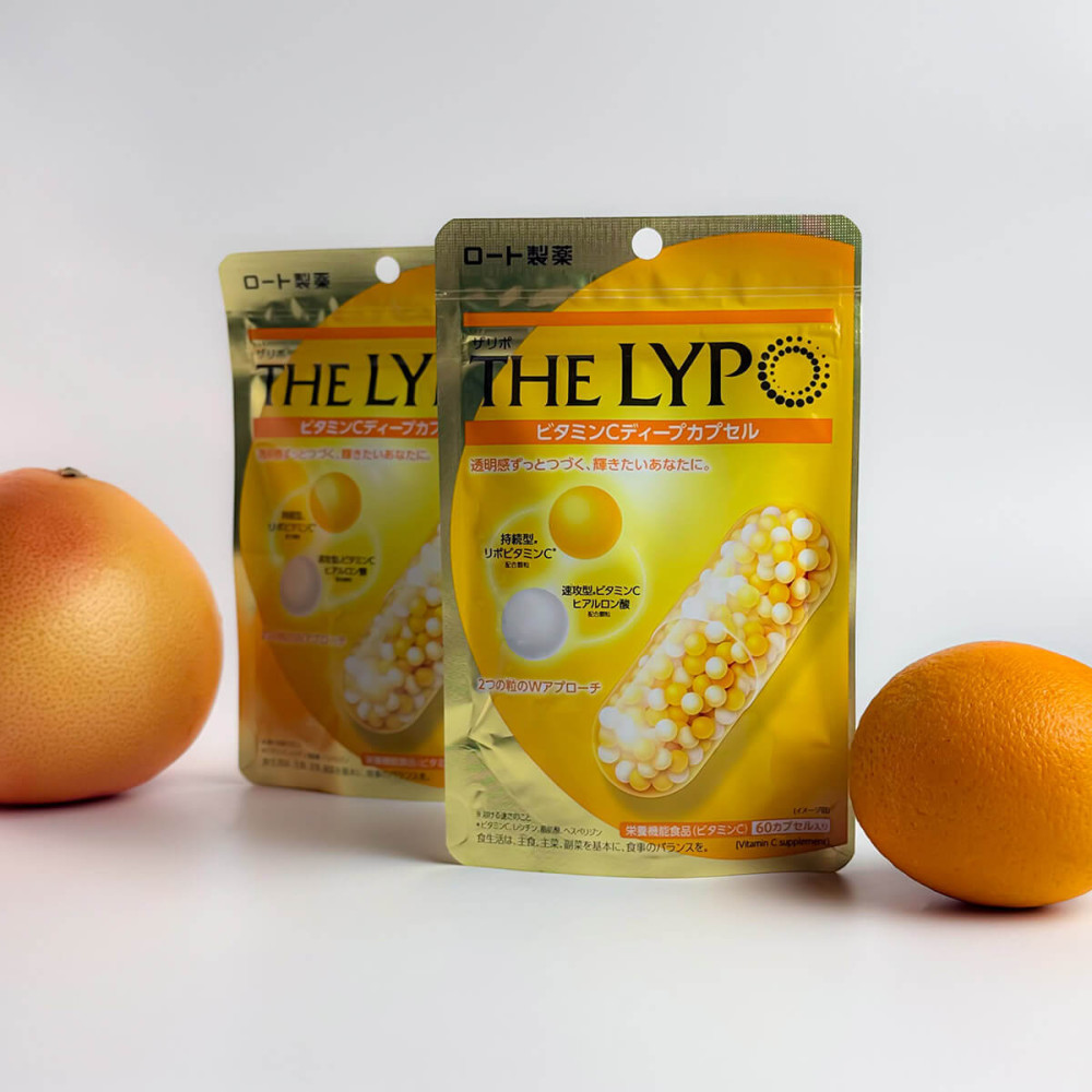 Ліпосомальний вітамін С ROHTO The LYPO Vitamin C Deep Capsule, на 30 днів (60 капсул)