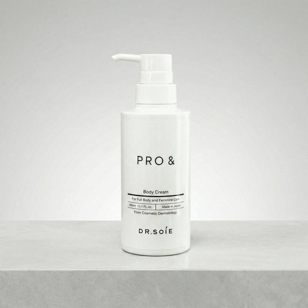 Освітлювальний та протизапальний крем для тіла AMARANTH DR. SOIE Pro&Body Cream, 300 ml.