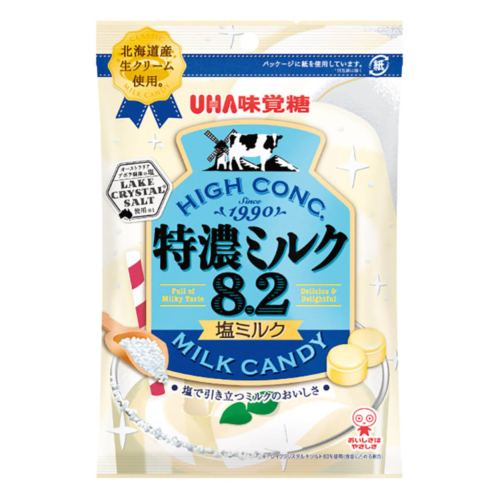 Молочна карамель із сіллю UHA TOKUNO MILK 8.2 Salt Milk