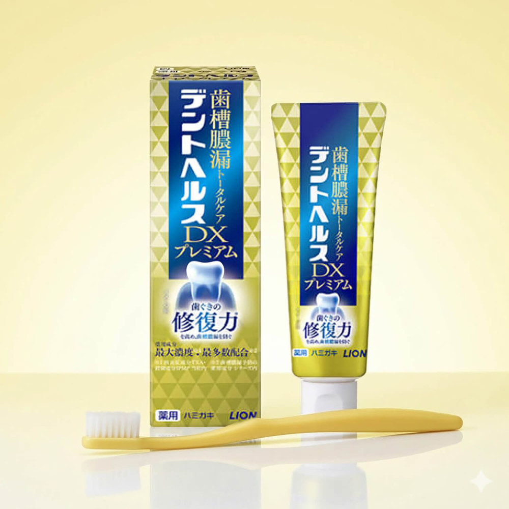 Зубна паста LION Dent Health DX Premium, 90 г.