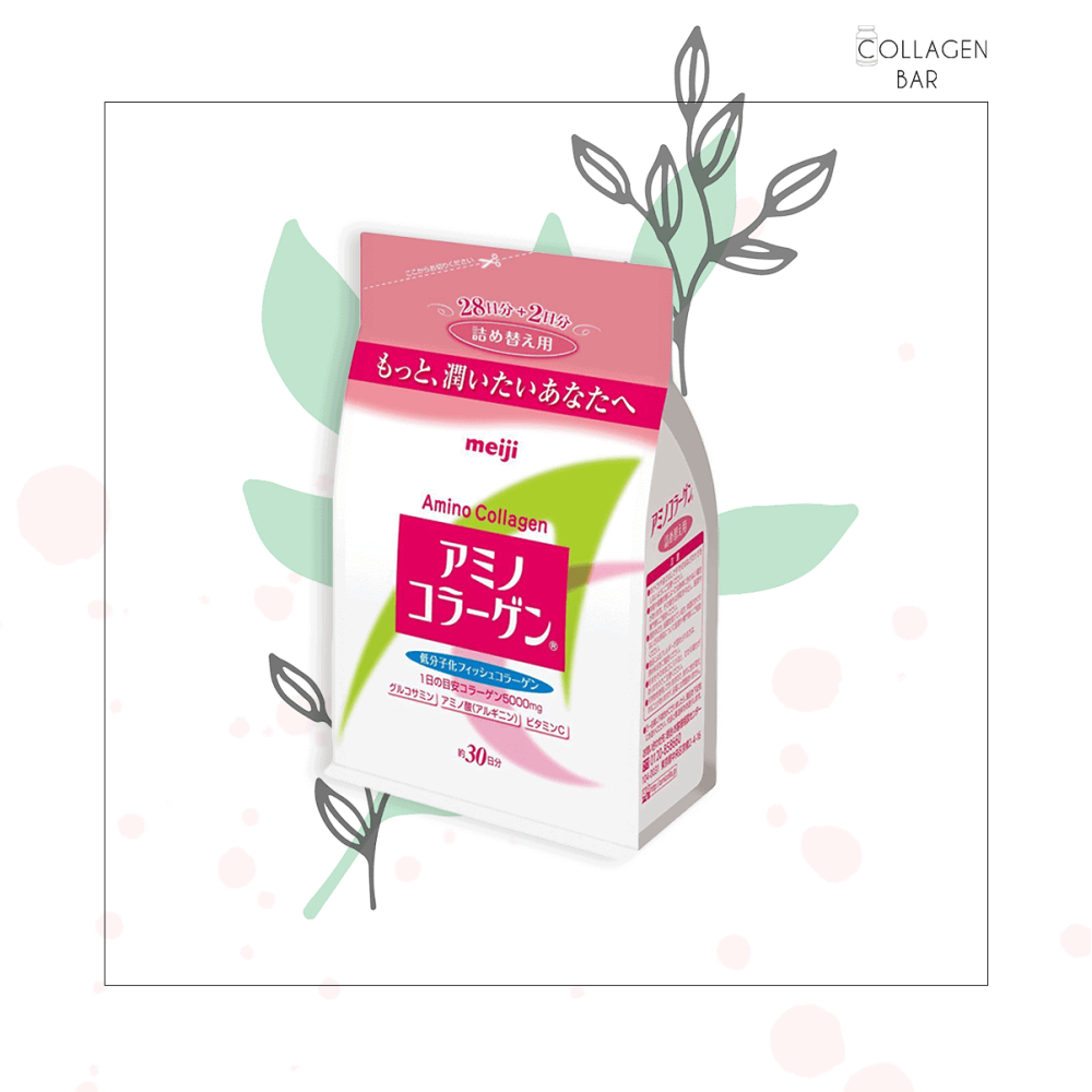 Колаген Meiji Amino Collagen (змінний пакет), 30 днів