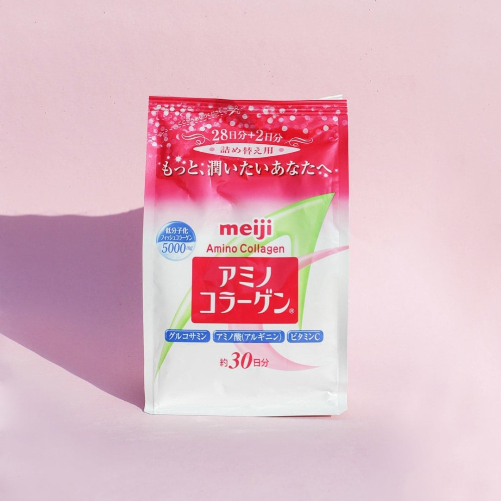 Колаген Meiji Amino Collagen (змінний пакет), 30 днів
