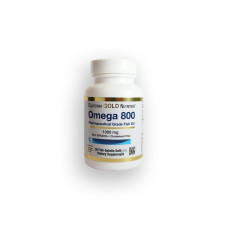 Омега-800 California Gold Nutrition, 30/90 капсул