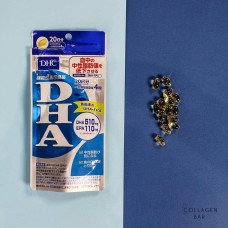 DHA от DHC (Япония), 80 капсул на 20 дней.