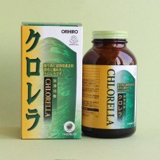 Хлорелла Orihiro, Япония, 1 400 шт. (стеклянная банка)