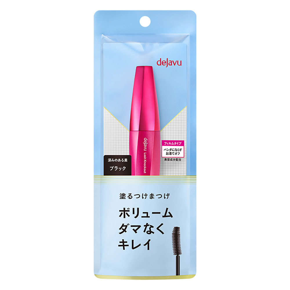 Туш для надання додаткового об'єму віям DEJAVU Lash Knockout Extra Volume Mascara