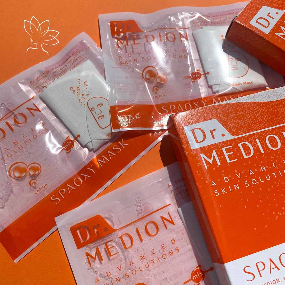 Листовая карбокси-маска Dr. Medion SpaOxy Mask с WOW - эффектом