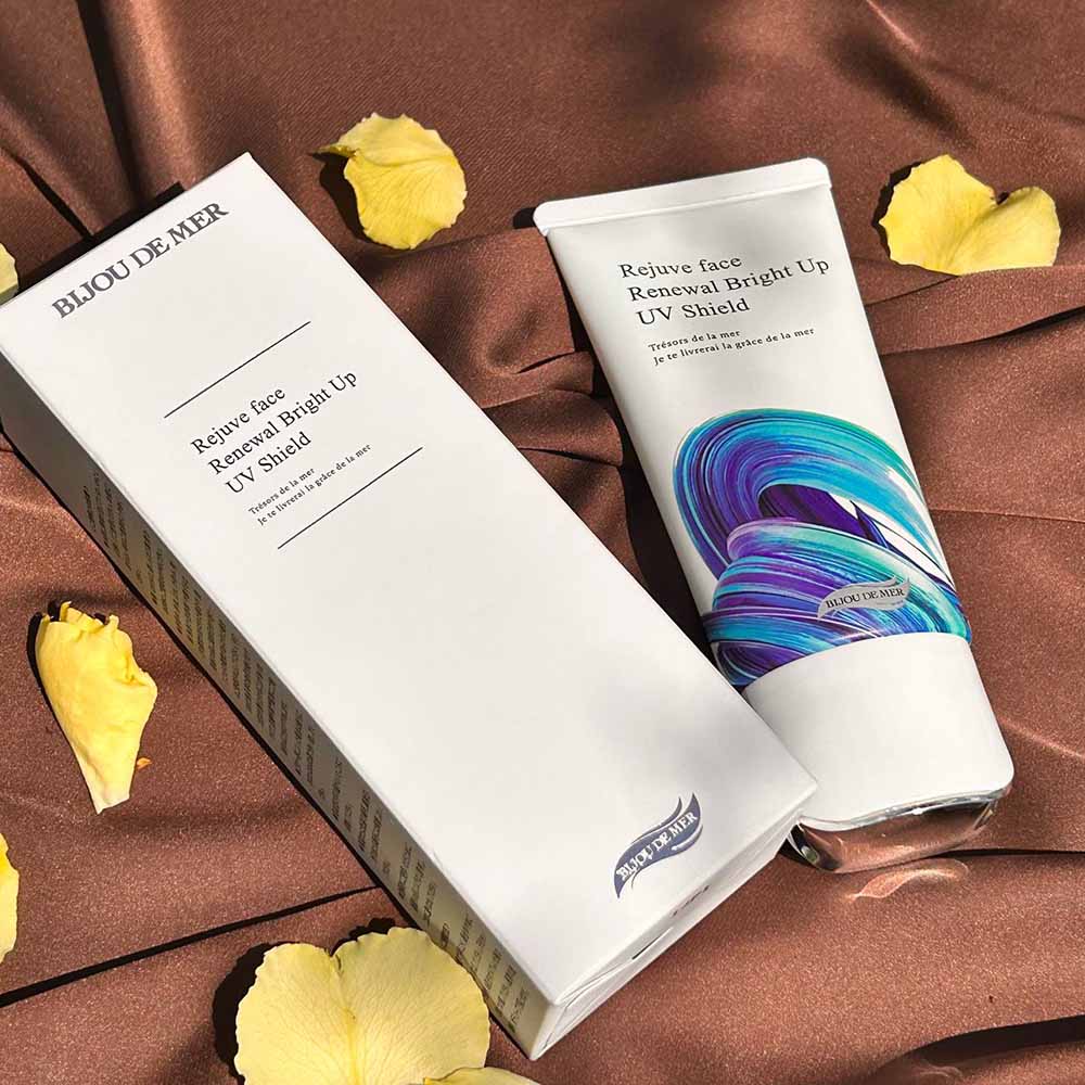 Санскрін BIJOU DE MER Rejuve face Renewal Bright Up UV Shield із захистом від HEV-випромінювання