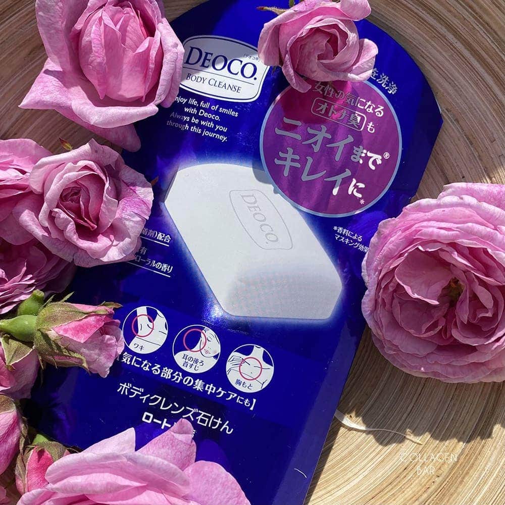 Мило Deoco Body Cleanse Soap з квітами чайної троянди