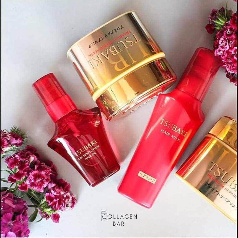 Продукти для волосся від Shiseido з олією Цубаки