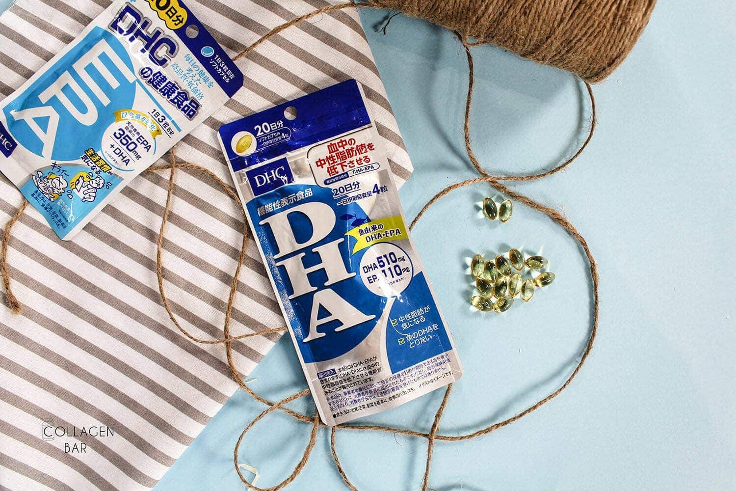 Пакет с DHA от DHC со скатертью и катушкой, инсталяция