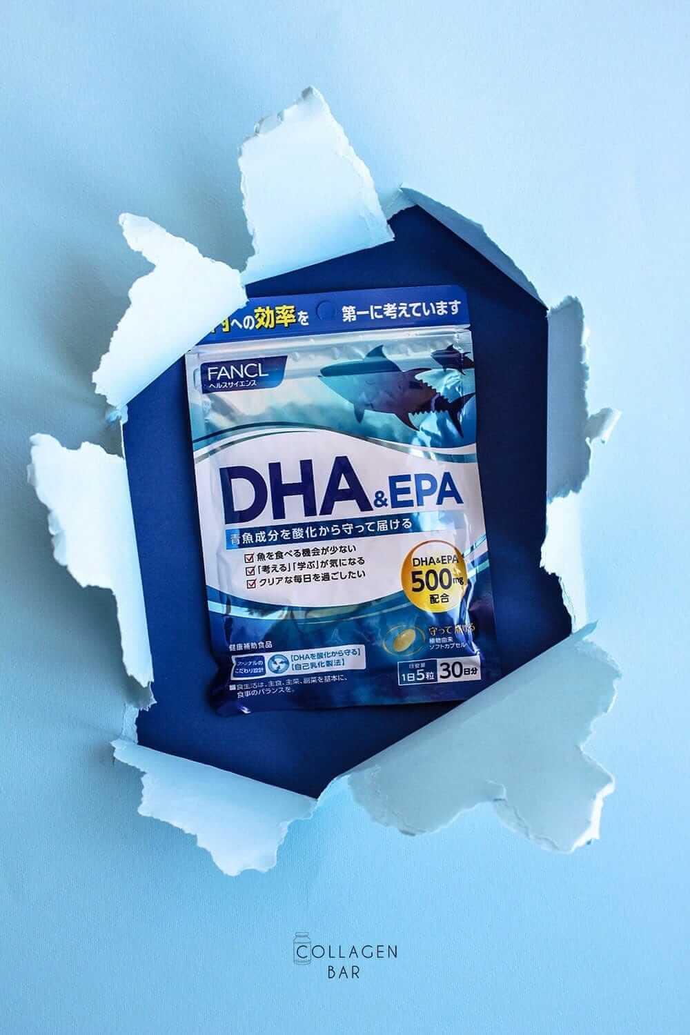 DHA и EPA от FANCL в пакете