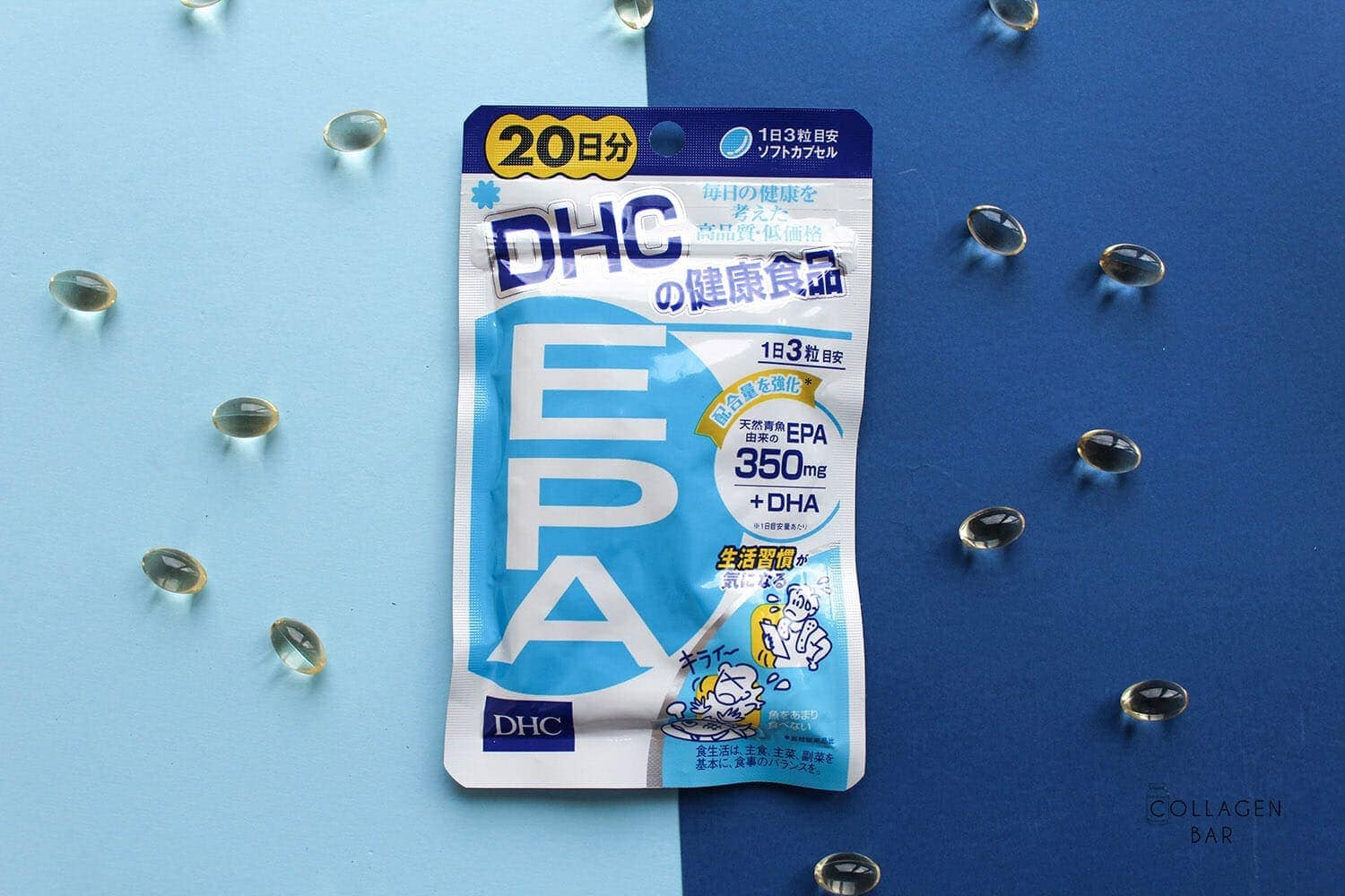 Пакет EPA от DHC и капсулы вокруг