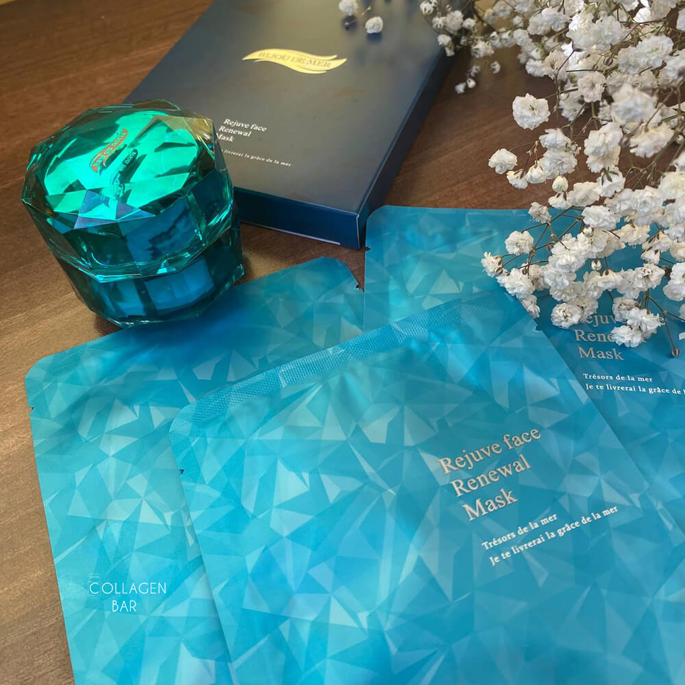 Маска для лица BIJOU DE MER Rejuve face Renewal Mask и ревитализирующий крем BIJOU DE MER Rejuve face Renewal Cream
