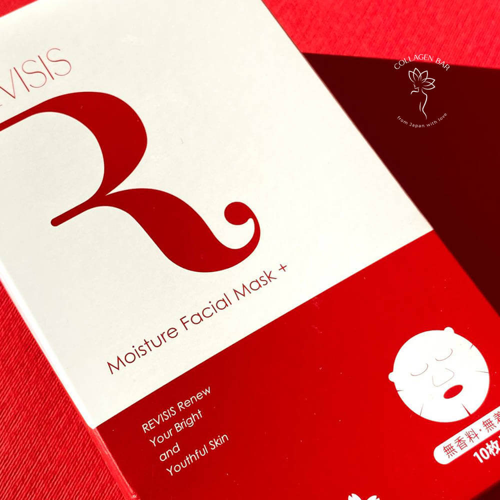 Коробка с масками REVISIS Moisture Facial Mask + крупный план